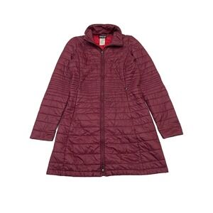 Patagonia Women's Kai Lee Ultralight Puffer Long Jacket S Parka Red Gorpcore
